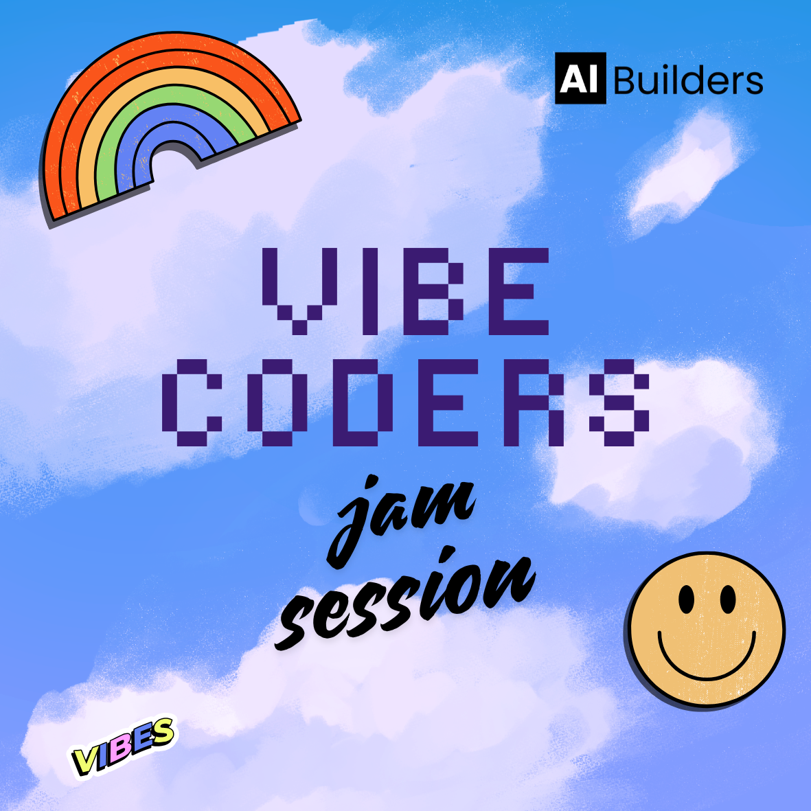 Vibe Coders Jam Session Flyer